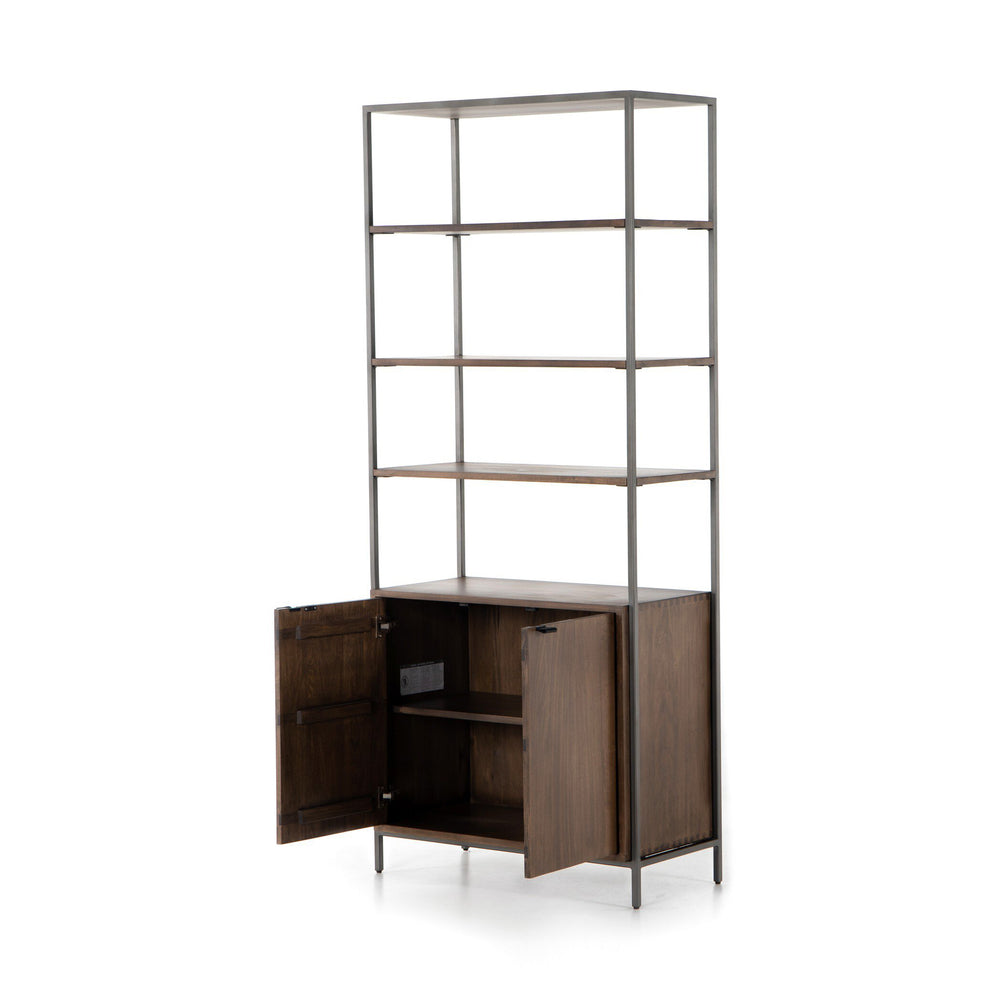 Four Hands Trey Modular Wide Bookcase - 2Modern