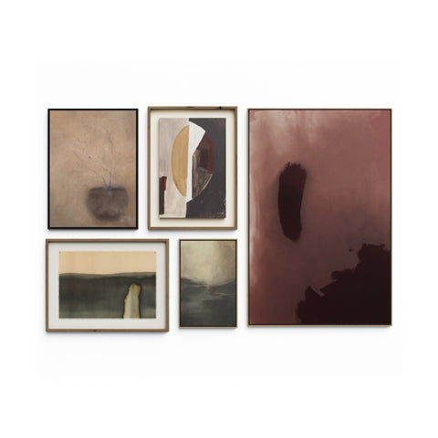 Veil of Tranquility by Multi-Artist Wall Art (Set of 5)