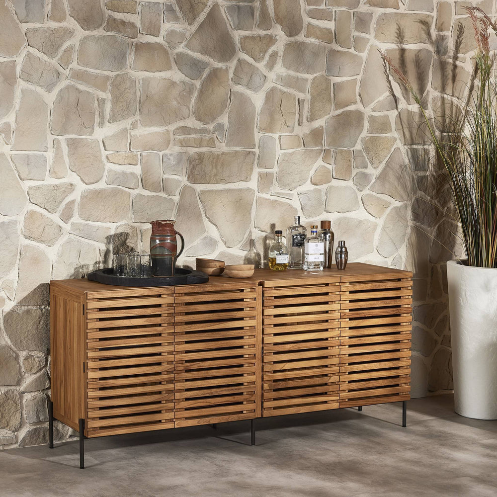 Four Hands Outdoor Solano Webb Sideboard Bronze