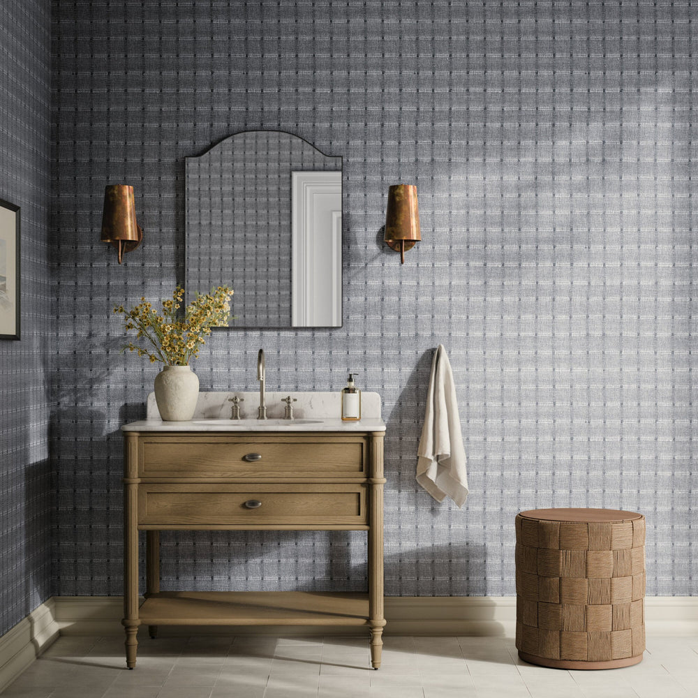 Dobby Grasscloth by FH Art Studio Wallpaper