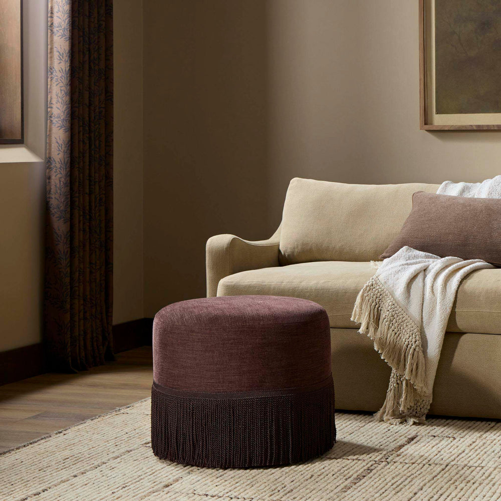 Sinclair Fringe Ottoman
