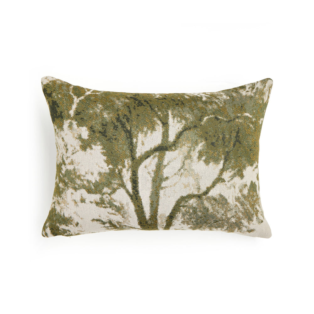 Toile Lumbar Pillow