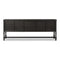 Amber Lewis x Four Hands Bari Large Sideboard  option Cracked Smoked Black Veneer