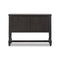 Amber Lewis x Four Hands Bari Sideboard  option Cracked Smoked Black Veneer