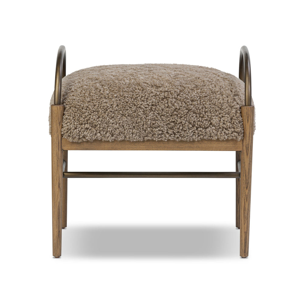 Amber Lewis x Four Hands Demi Accent Stool