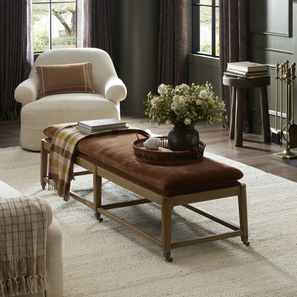 Amber Lewis x Four Hands Eleanor Accent Bench