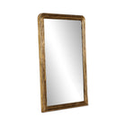 Antiqued French Louis Floor Mirror