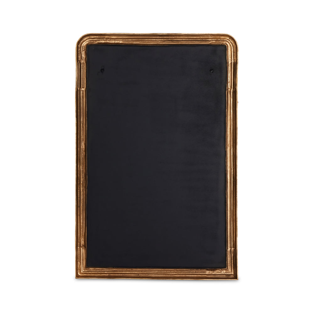 Antiqued French Louis Floor Mirror