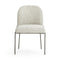 Astrud Dining Chair  option Brushed Slate / Lyon Pewter