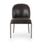 Astrud Dining Chair  option Matte Black / Sonoma Black Leather