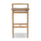 Baden Bar and Counter Stool  option Antwerp Cafe / Toasted Ash / Natural Paper Cord