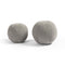 Balle Outdoor Pillow (Set of 2)  option Leto Grey