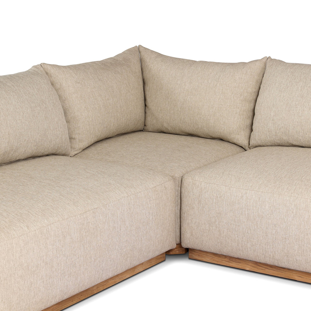 Branford Outdoor 3-Piece Sectional