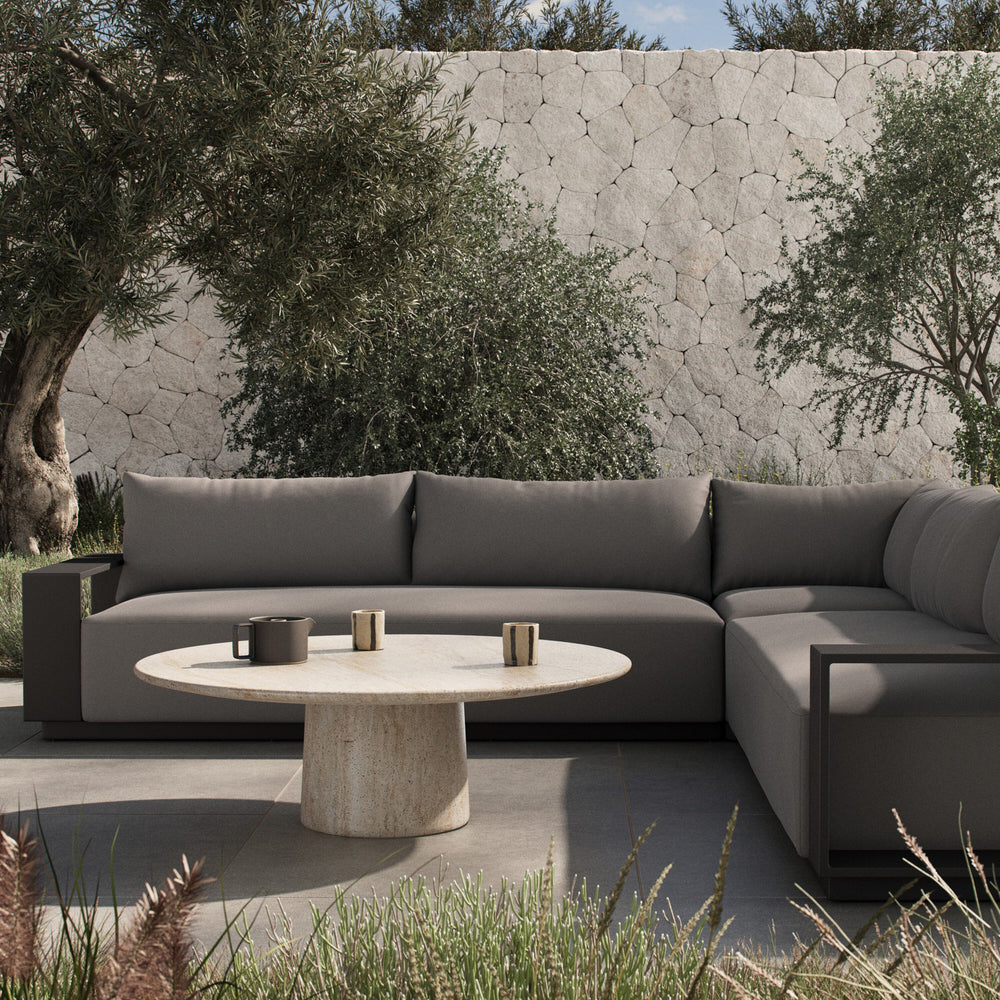Branford Outdoor Metal 3-Piece Sectional