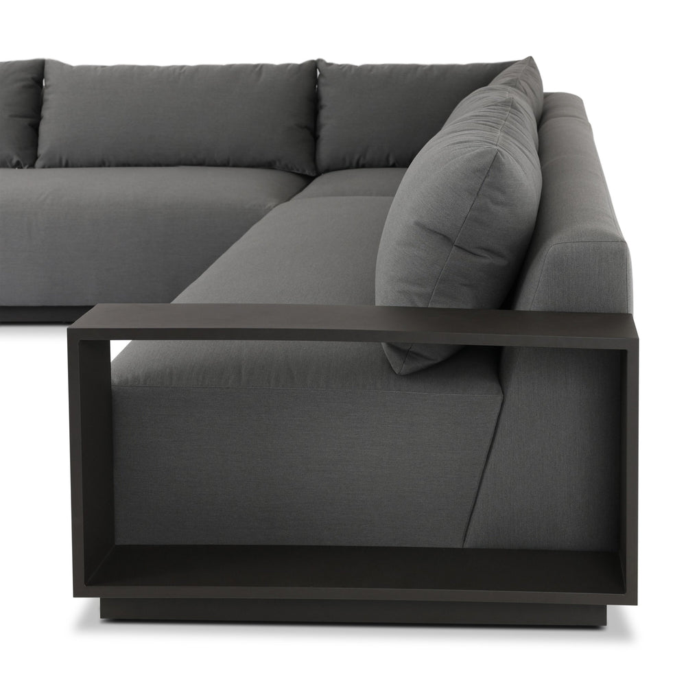 Branford Outdoor Metal 3-Piece Sectional