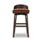 Cloris Swivel Stool  option Altair Sienna / Warm Oak