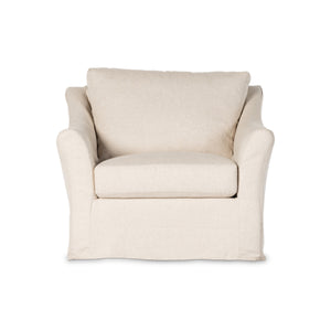 Delray Slipcover Swivel Lounge Chair
