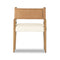 Ferris Dining Armchair  option Winchester Beige / Thames Cream / Burnished Parawood
