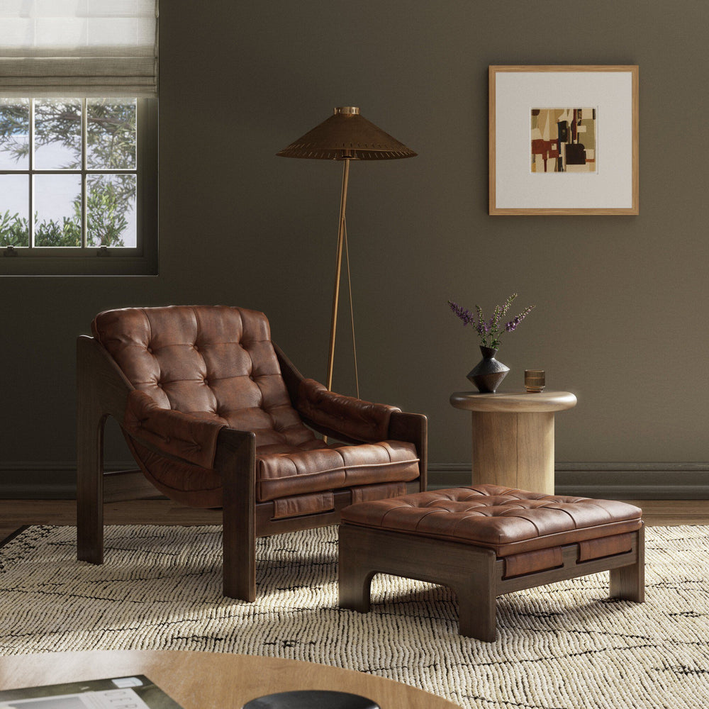 Halston Lounge Chair with Ottoman