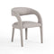 Hawkins Dining Chair  option Savile Flannel