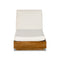 Kinta Outdoor Chaise Lounge  option Faye Cream
