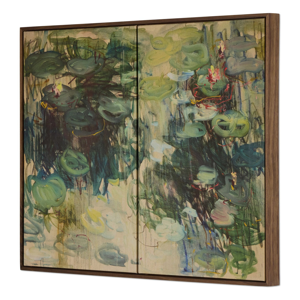 Lily Pond by Lilia Orlova Holmes Wall Art
