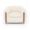 Lyla Lounge Chair  option Kerbey Ivory / Distressed Natural
