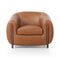 Lyla Lounge Chair  option Valencia Camel / Terra Brown Ash