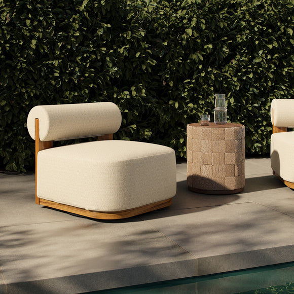 Malta Outdoor Swivel Chair