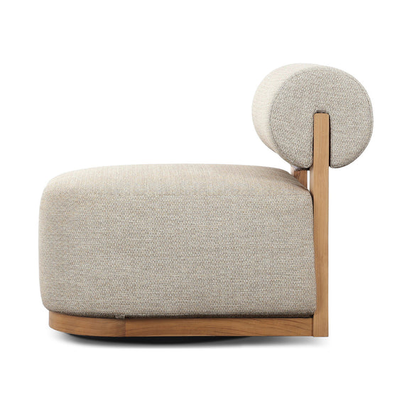 Malta Outdoor Swivel Chair