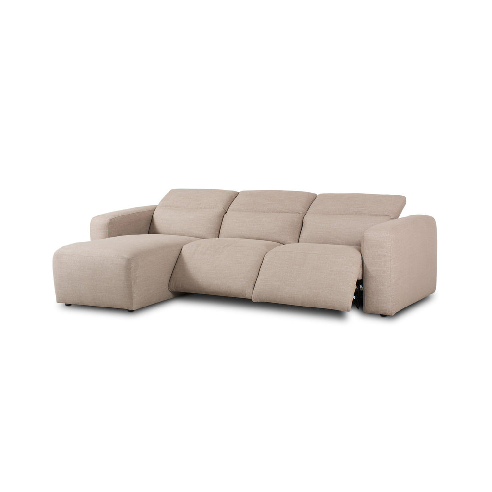 Radley Power Recliner 3-Piece Sectional with Chaise