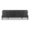 Reza Media Console  option Worn Black Parawood / Worn Black Acacia / Matte Black