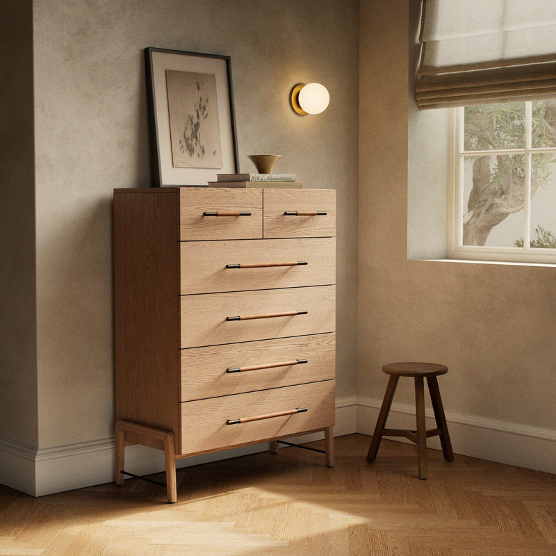 Four Hands Rosedale 6 Drawer Tall Dresser