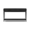 Rosenell 2-Drawer Console Table  option Black Oak Veneer