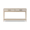 Rosenell 2-Drawer Console Table  option Natural Oak Veneer