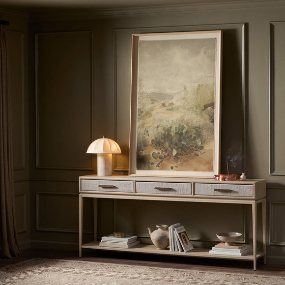 Rosenell 3-Drawer Console Table