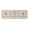 Rosenell Media Console  option Natural Oak Veneer