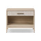 Rosenell Open Nightstand  option Natural Oak Veneer