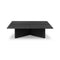 Rosenell Square Coffee Table  option Black Oak Veneer