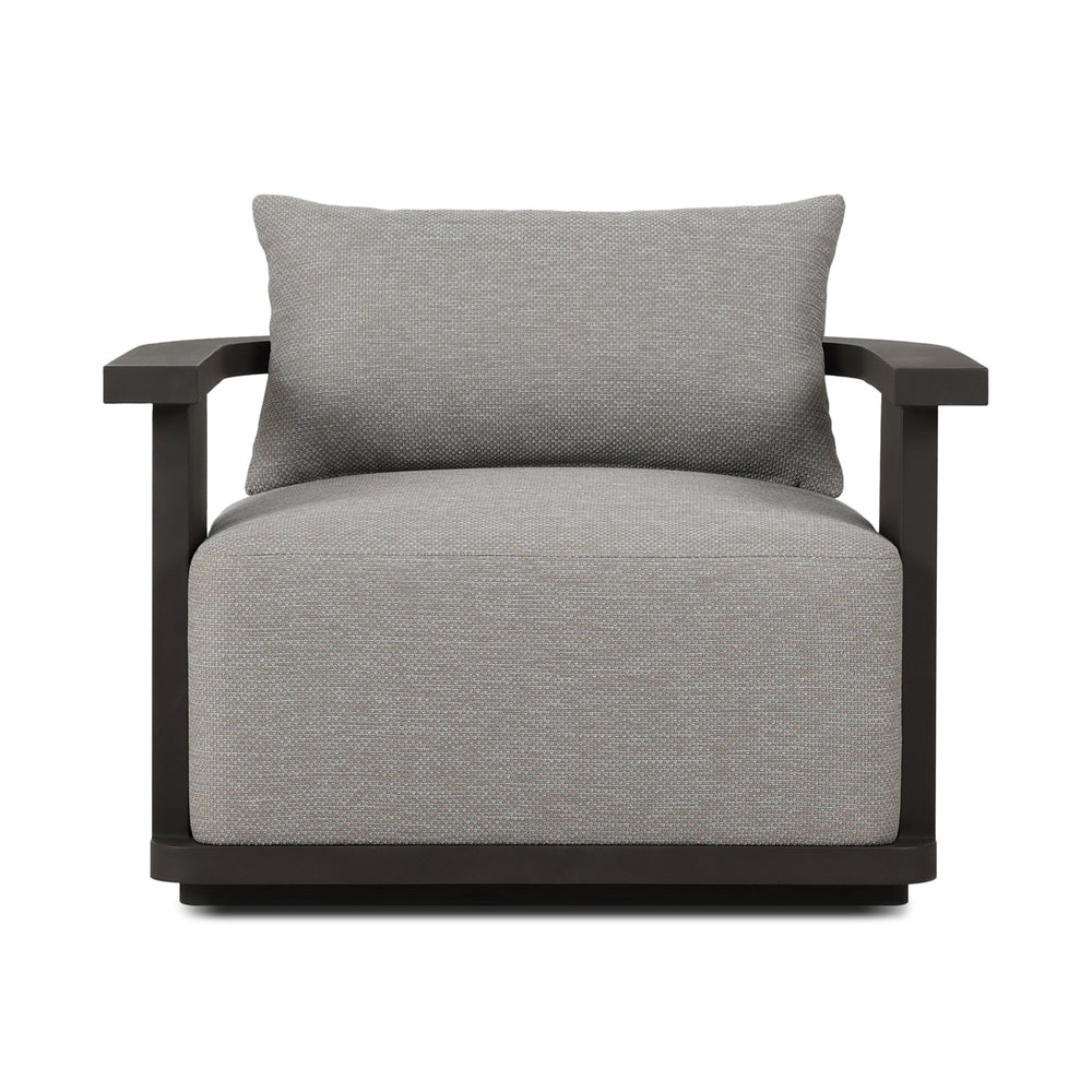 Tahana Outdoor Metal Swivel Chair
