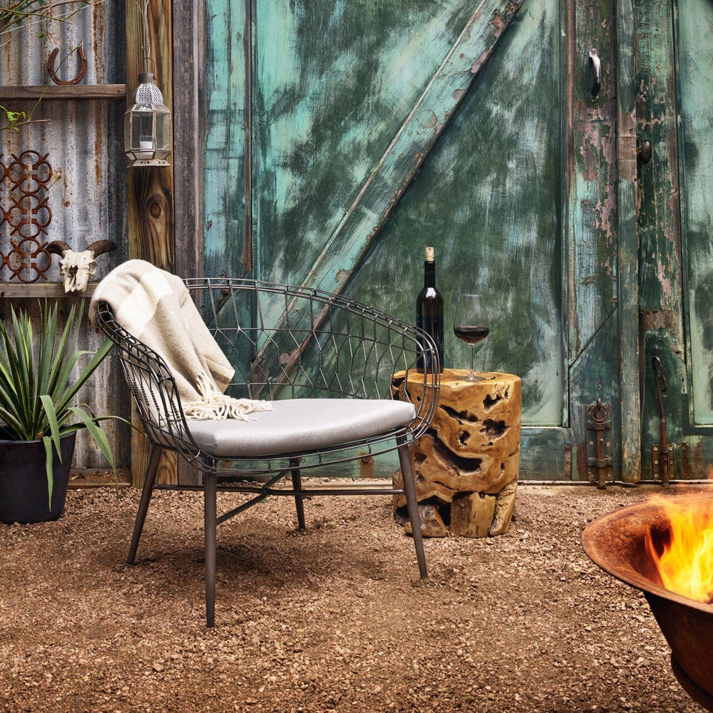 Teak Outdoor End Table