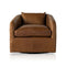 Topanga Swivel Chair  option Heirloom Sienna Leather