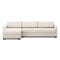 Wickham 2-Piece Sectional  option Left Storage Chaise