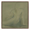 Woman At Rest II by Melody Joy McMunn Wall Art  option Rustic Walnut