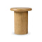 Zach End Table  option Burnished Parawood