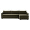 Wickham 2-Piece Sectional  option Right Storage Chaise