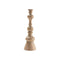 Cesar Turned Candelabra  option Natural Oak