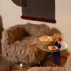 Pemba Swivel Lounge Armchair