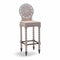 Q1/Q2 Barstool  option Q2 - Leather Back