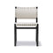 BM61 Webbing Chair  option Oak Black Lacquered